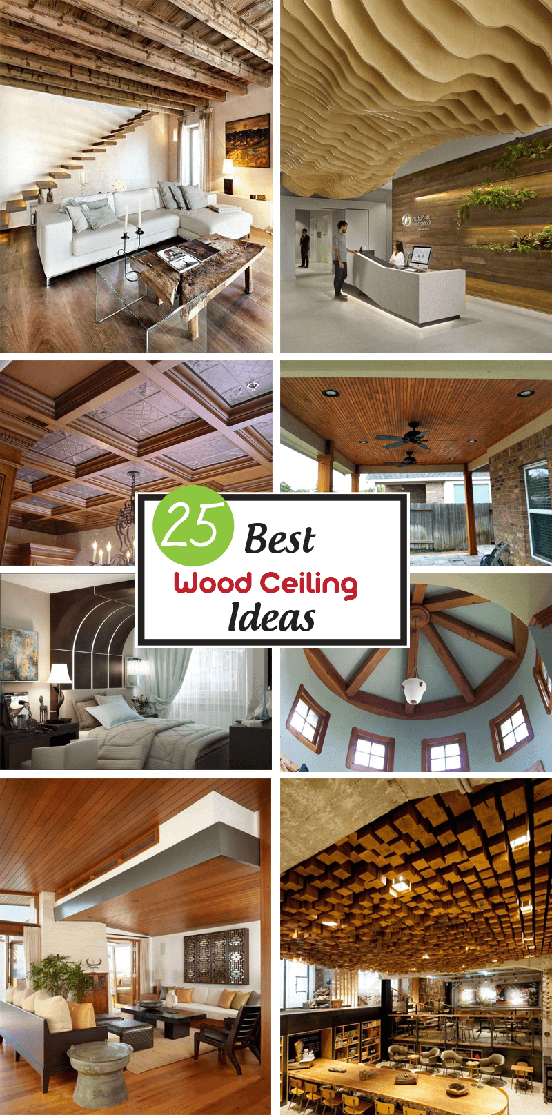 25 Best Wood Ceiling Ideas To Add Charm To Your Home Interiorsherpa
