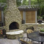 A vintage concourse design for traditional fireplace