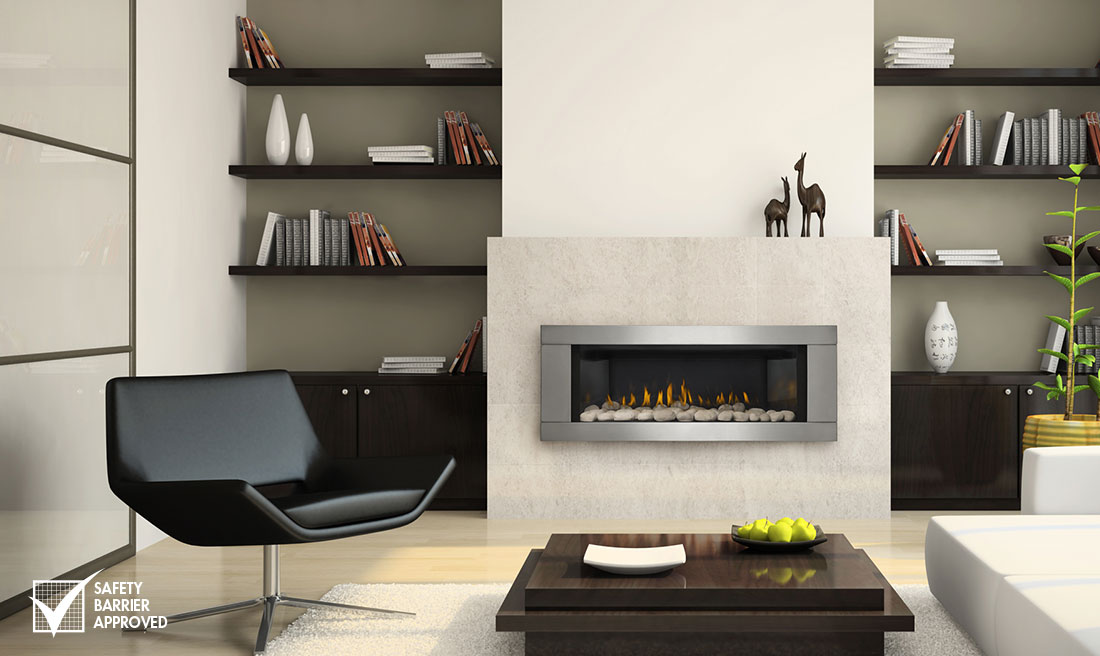 Amazing Modern Gas Fireplace Decoration