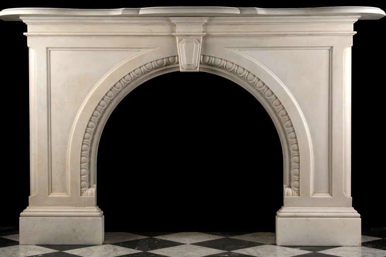 Arched Fireplace