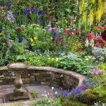 Bird Baths Flower Garden Ideas
