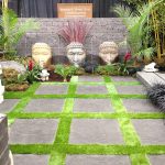Concrete Pavers for modern garden