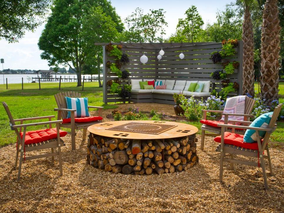 DIY Outdoor Fireplace Design