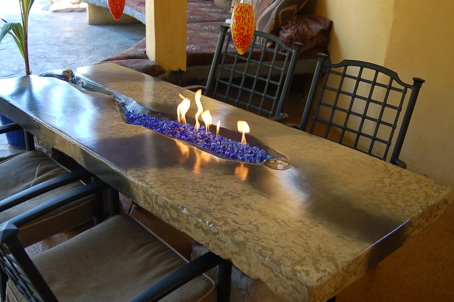 DIY Portable Fireplace Design