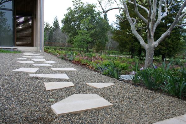 Geometric Pavers For Small Garden