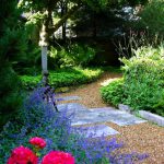 Gravel Pathway Garden Idea