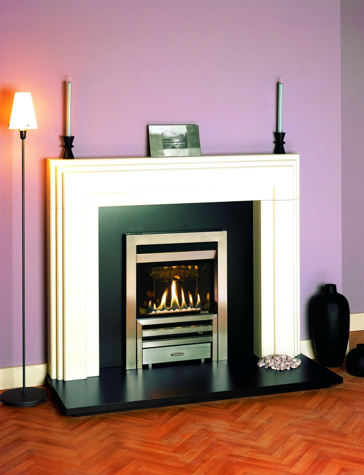 Inexpensive Modern Gas Fireplace
