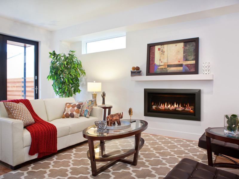 Modern Gas Fireplace For Living Room