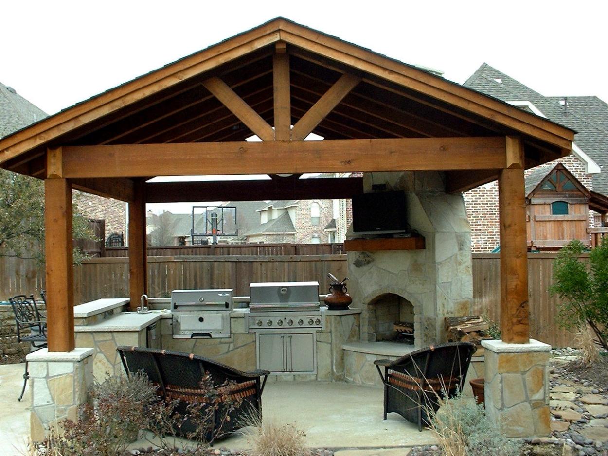 Outdoor Fireplace For Patio