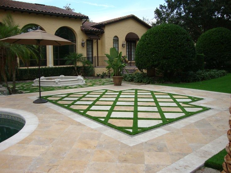 Paving Cover Frontyard Landscaping Ideas
