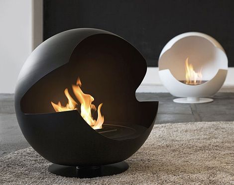 Portable Floorspace Fireplace