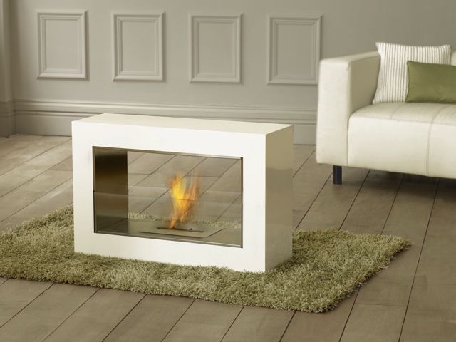 Sleek and Smart Fireplace