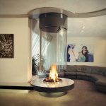 The Glass Tube Fireplace