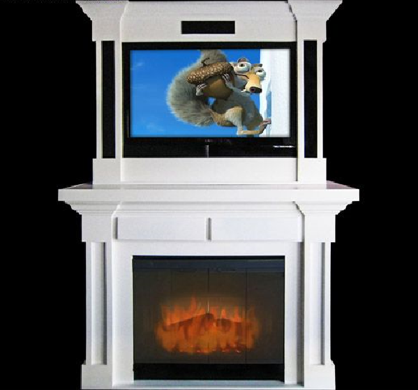 traditional-media-fireplace