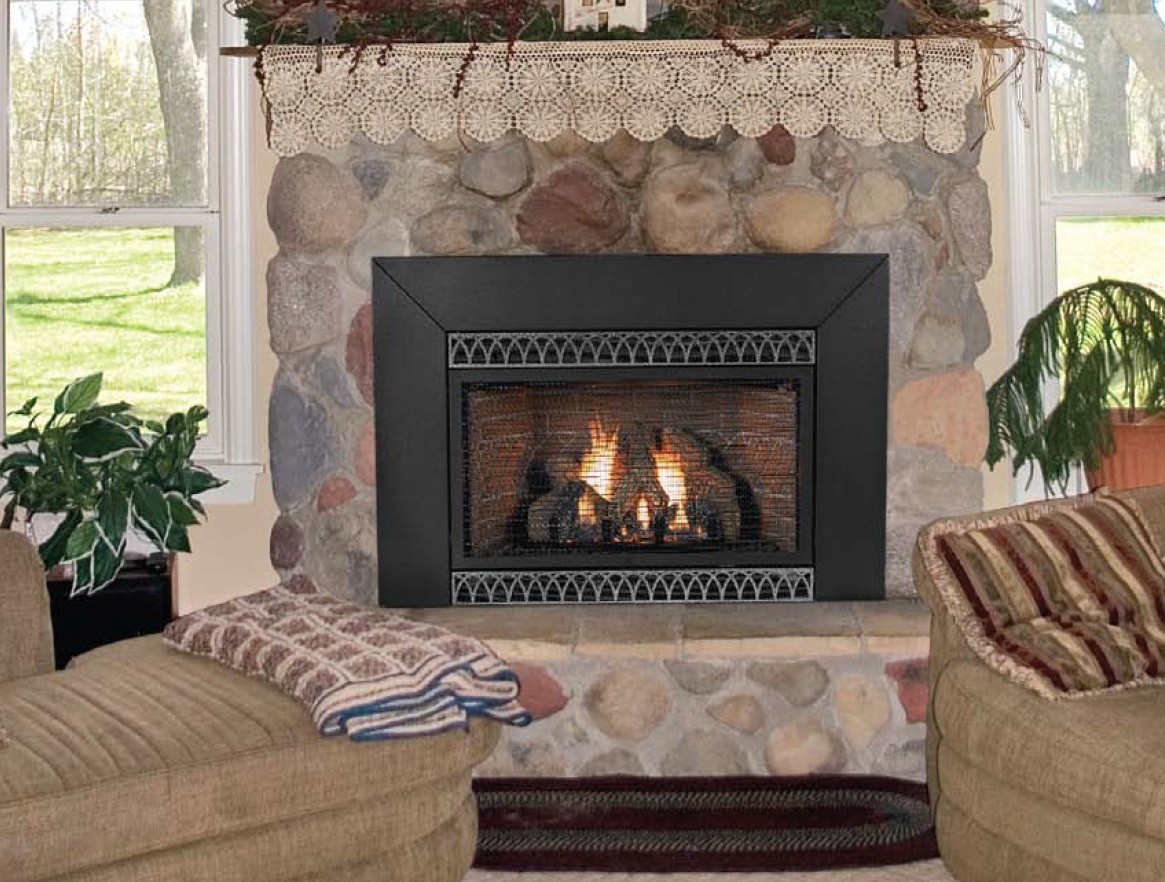 Traditional Style Smokeless Fireplace