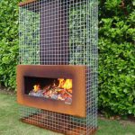 Unique Trellis fireplace