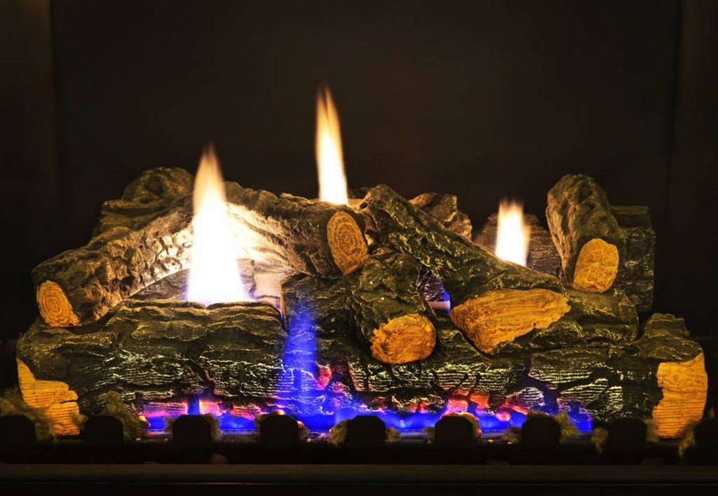 Unique Ventless Fireplace Design