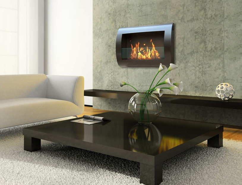 Wall Mount Fireplaces