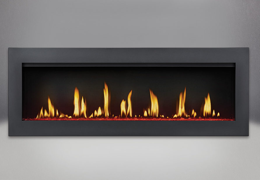 White Hot Flames Fireplace