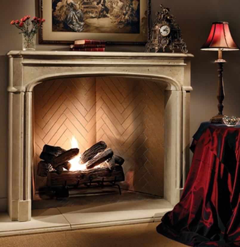 antique fake fireplace for living room