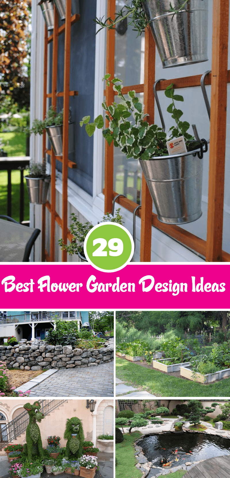 best flower garden design ideas