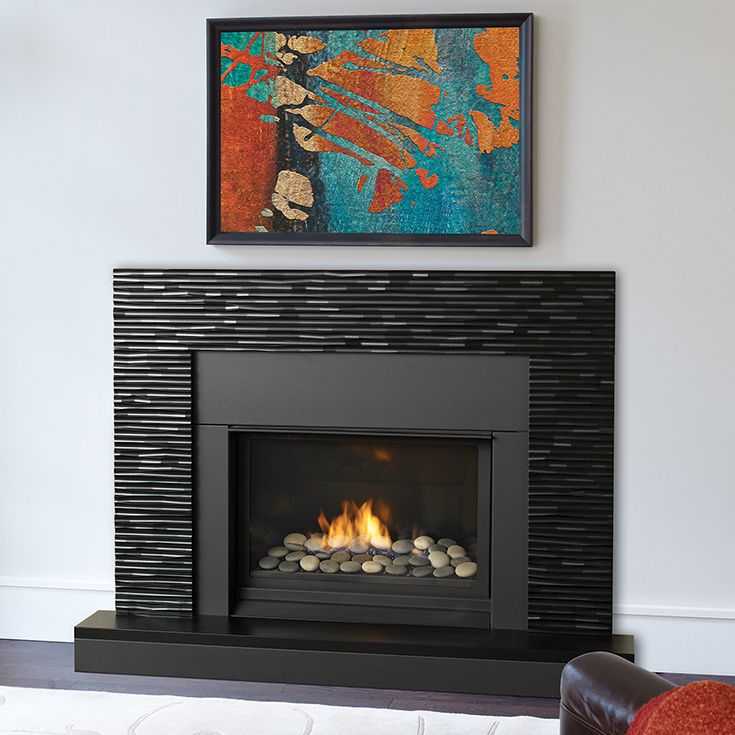 cheap modern gas fireplace