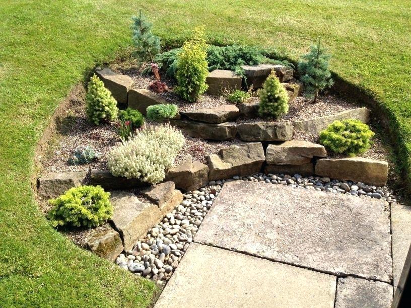 rockery small garden ideas