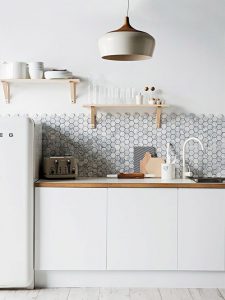 beehive backsplash