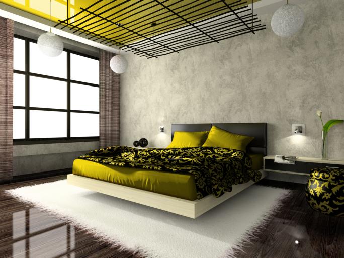 bright-green-bedroom-design