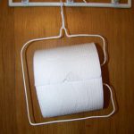 Clothes Hanger-Toilet Paper Holder