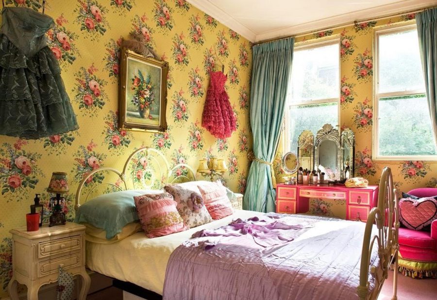 Colorful-Vintage-Bedroom-Ideas