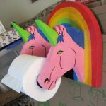 horse toilet paper holder