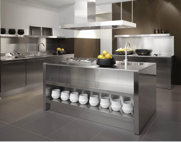 metal kitchen cabinets