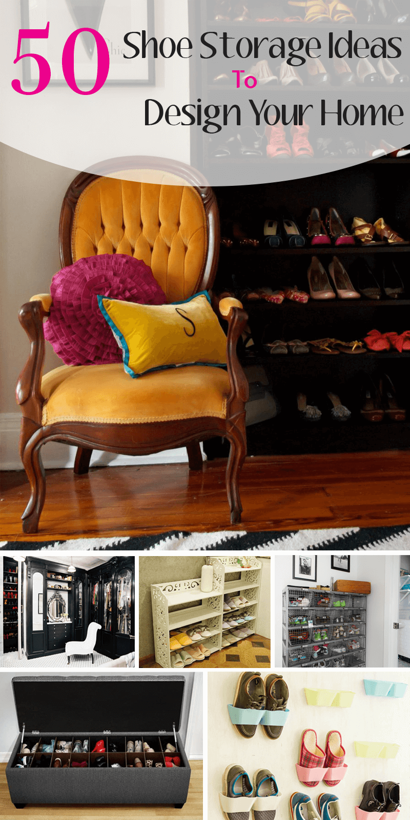 shoe storage ideas and designs