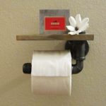 toilet paper wall holder