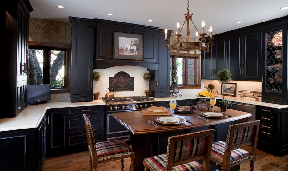 traditional kitchen cabinets