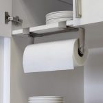 under cabinet toilet paper holder with towel