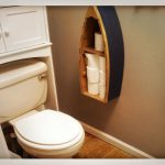 wooden toilet paper shelves