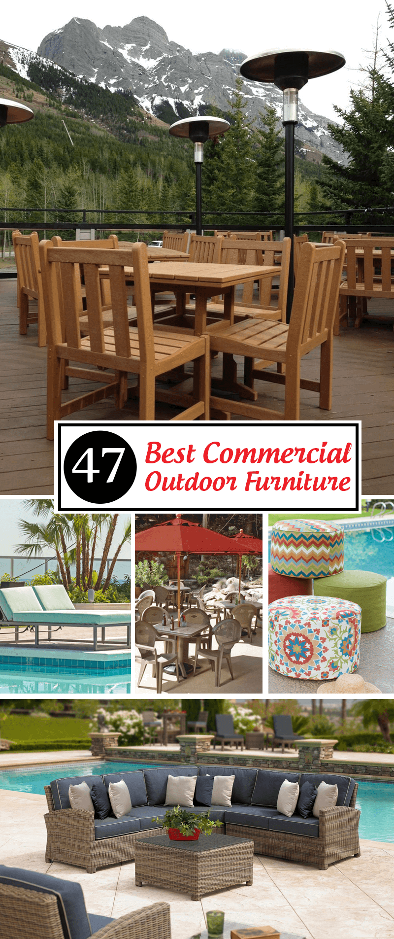 Best Commercial Outdoor Furniture