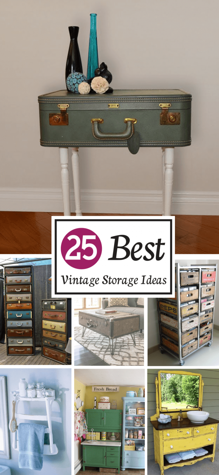 25 Vintage Storage Ideas to Make Your Home More Stylish - InteriorSherpa