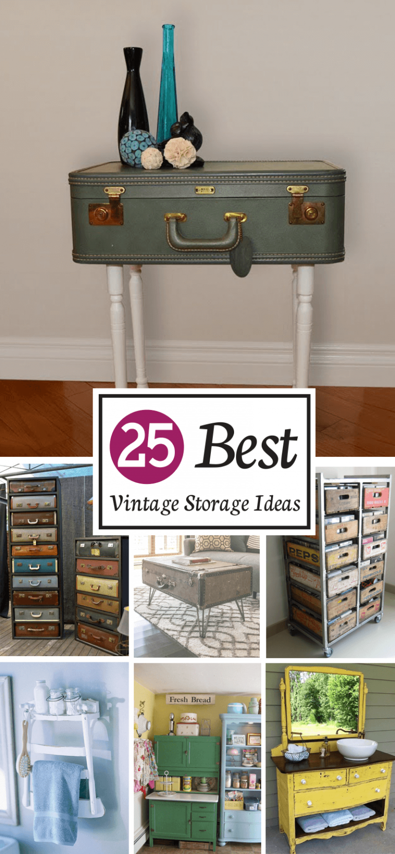 25 Vintage Storage Ideas to Make Your Home More Stylish InteriorSherpa