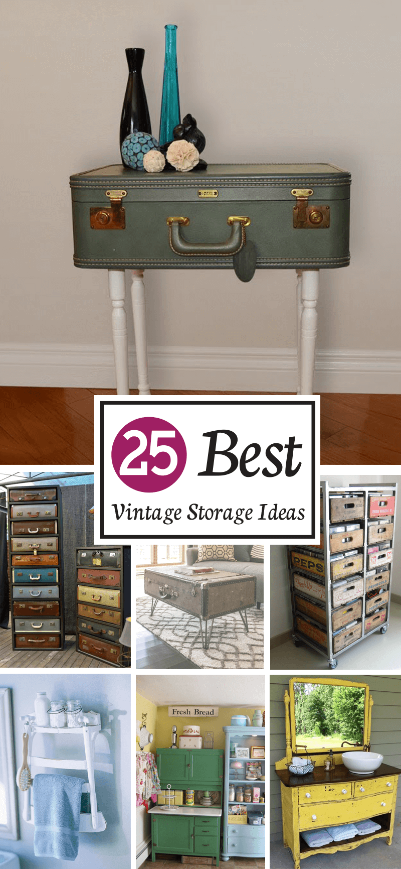 Best Vintage Storage Ideas