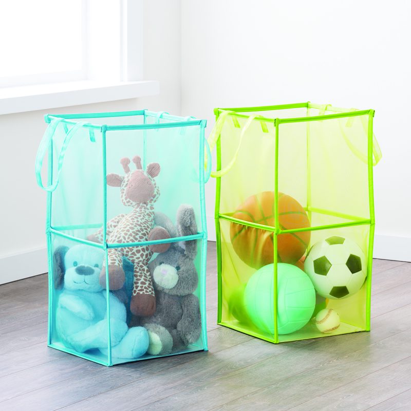 mesh toy bin