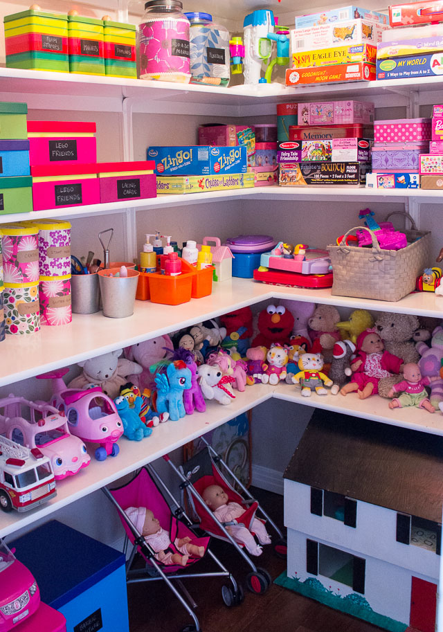 Inbuilt toy storage ideas