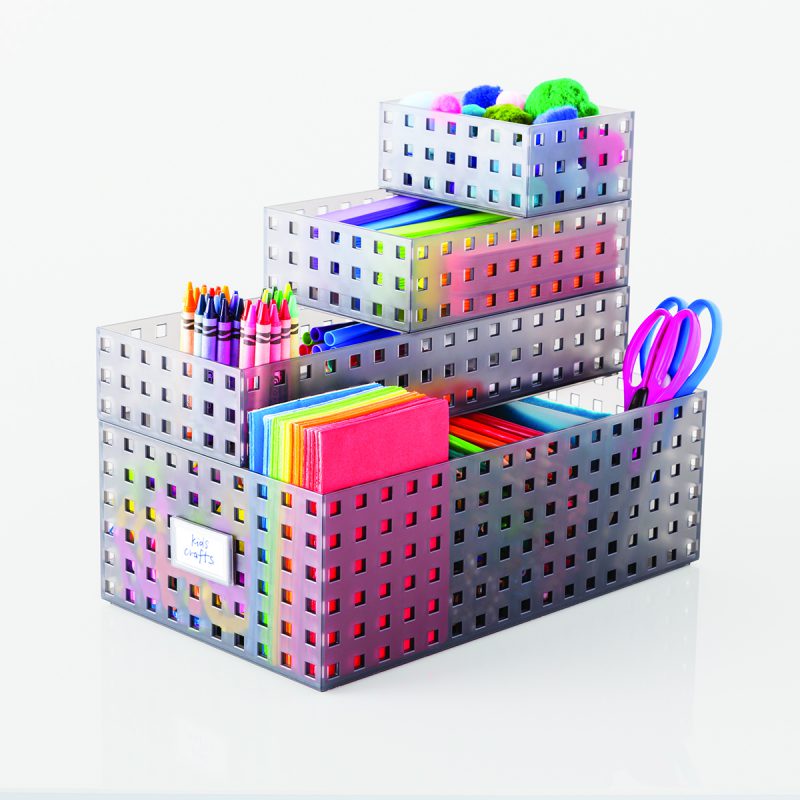 stackable toy storage box with wheels