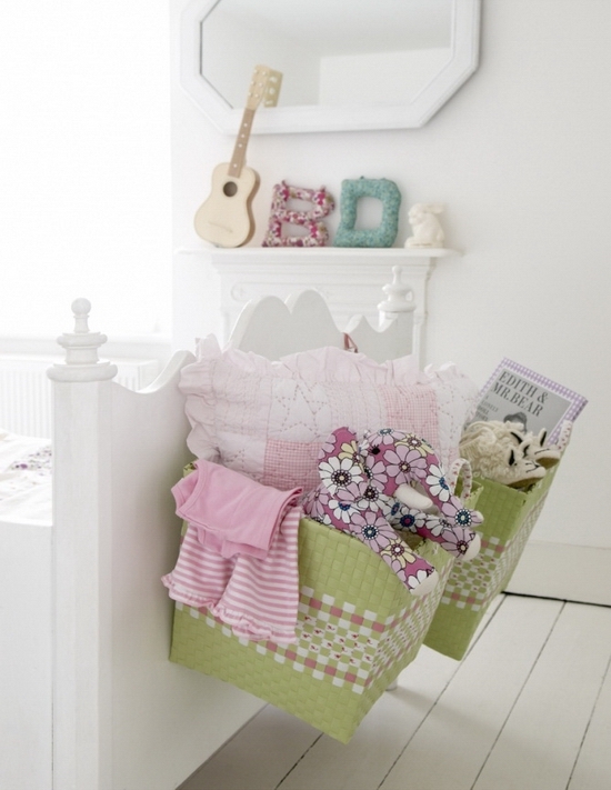 Toy storage ideas for girl's bedrooms