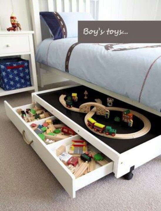 Under bed toy storage ideas