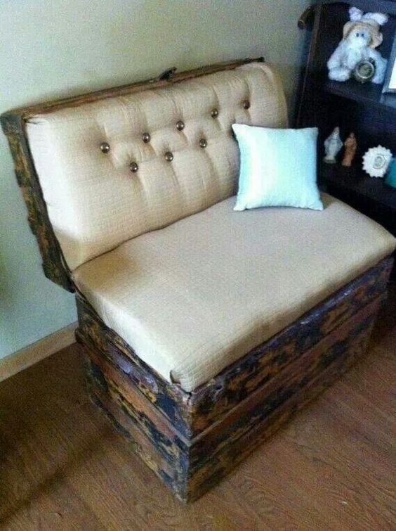 old chest to comfy sofa