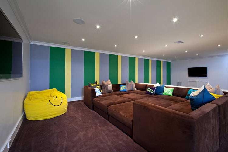 Cool Media Room Within A Budget