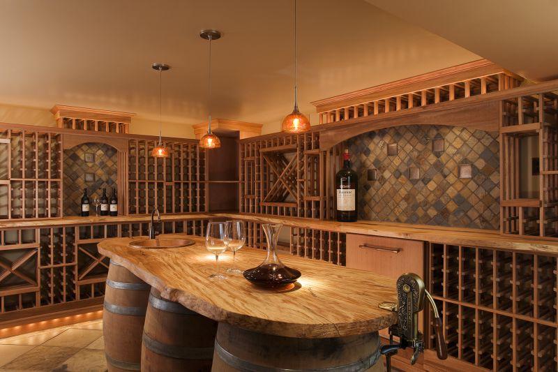 Country House Wine Cellar Design